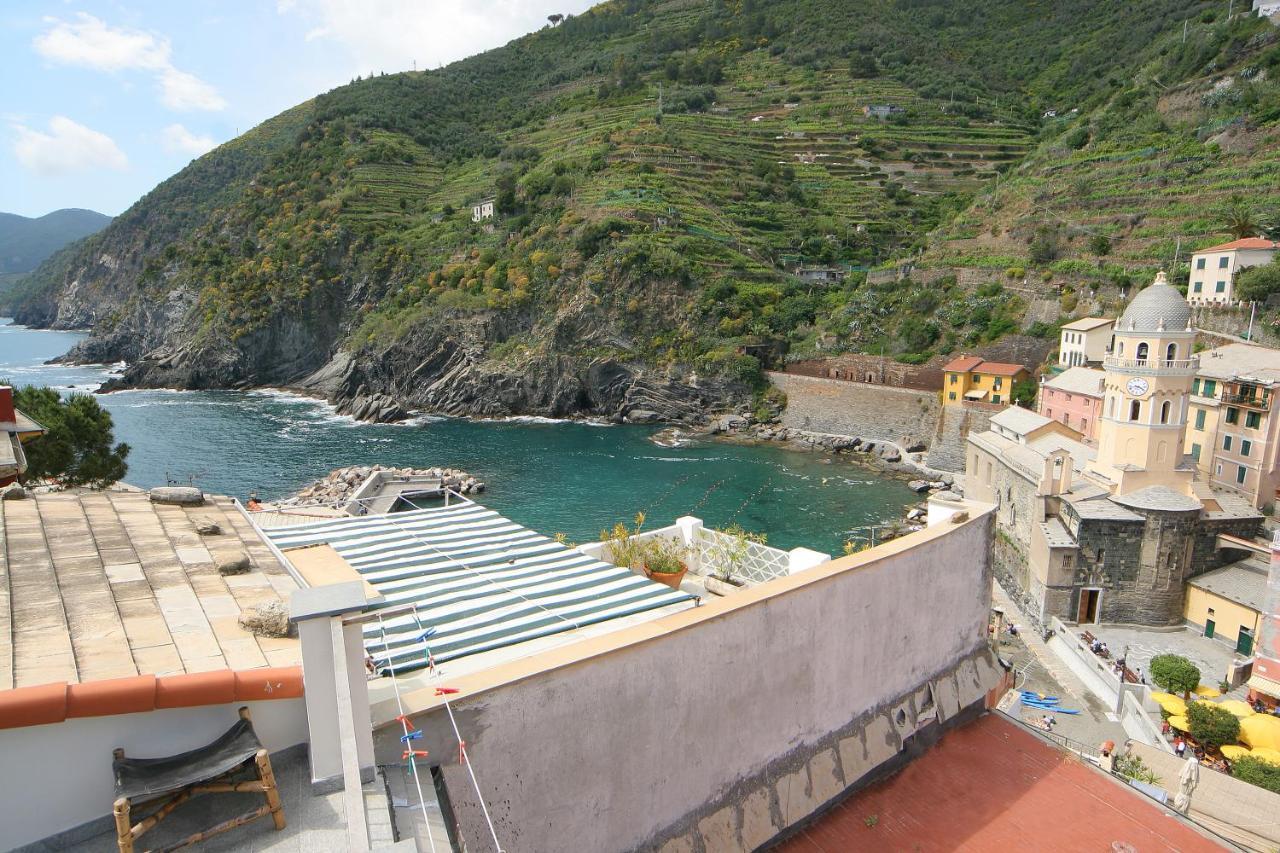 Giuli Camera Vista Mare Vernazza Buitenkant foto